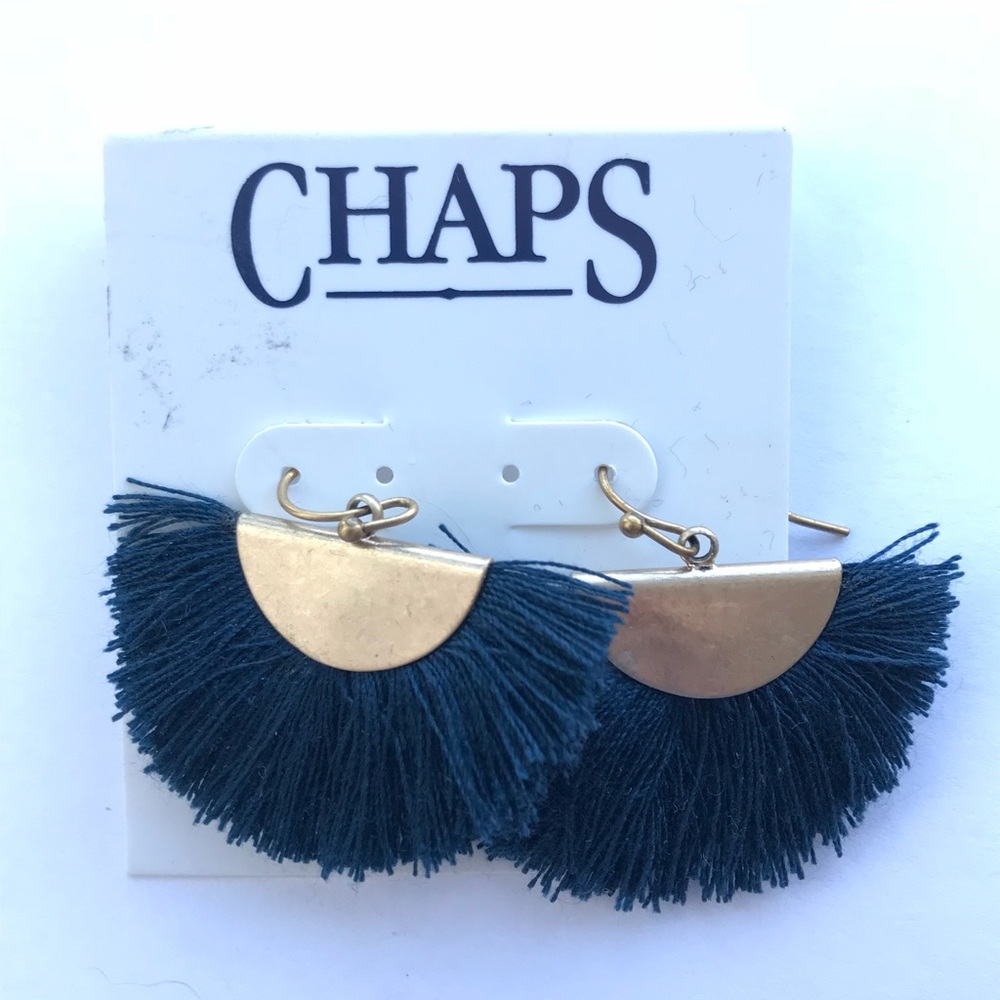Chaps Ralph Lauren tassel Earrings